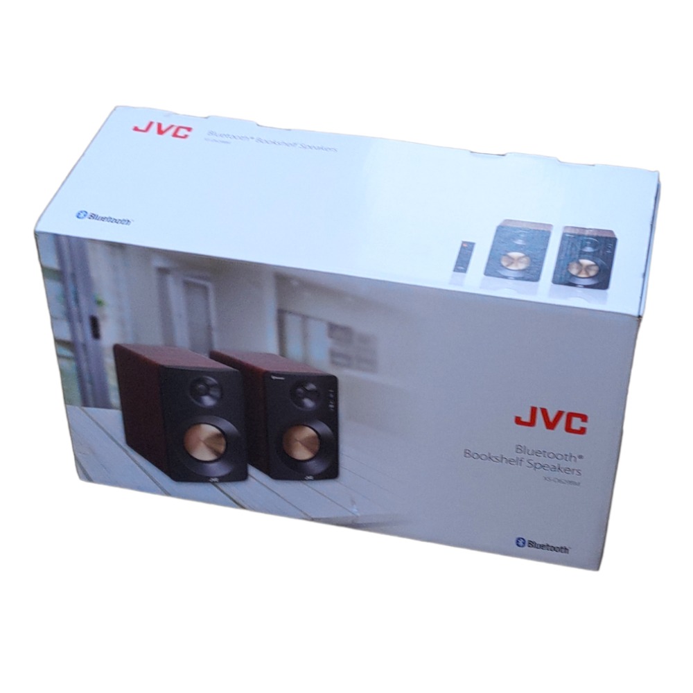 JVC XSD629BM 2.0 Channel Bluetooth Bookshelf Speakers Own4Less